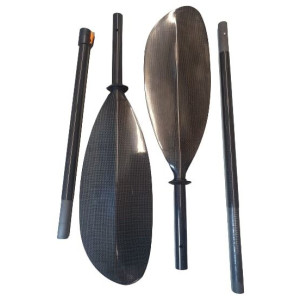 AirCanoe Full Węgiel Kayak Paddle 4 Parts 220-230 Cm