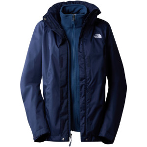 The North Face Evolve II Triclimate Jacket Women s Summit Navy Shady Blue XXL