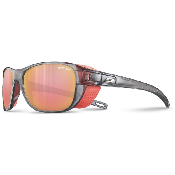 Shiny Translucent Gray (Lens: Spectron 3 Polycarbonate)-swatch